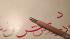 Dip pen qalam with left oblique nib for Arabic,Farsi calligraphy Gold plated nib